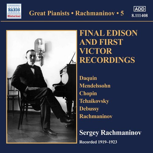 Sergei Rachmaninov – Rachmaninov Piano Solo Recordings Vol.5 (2018) FLAC
