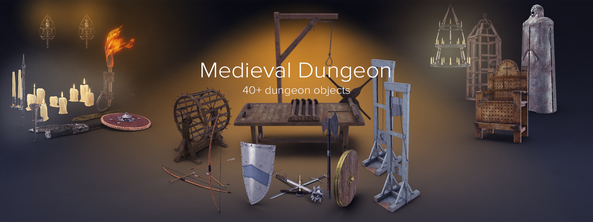 PixelSquid – Medieval Dungeon Collection