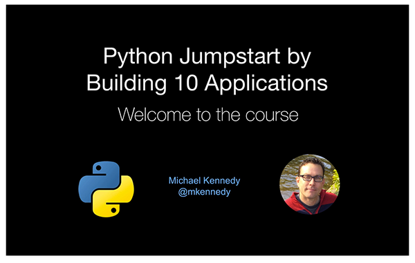 Python Jumpstart by Building 10 Apps