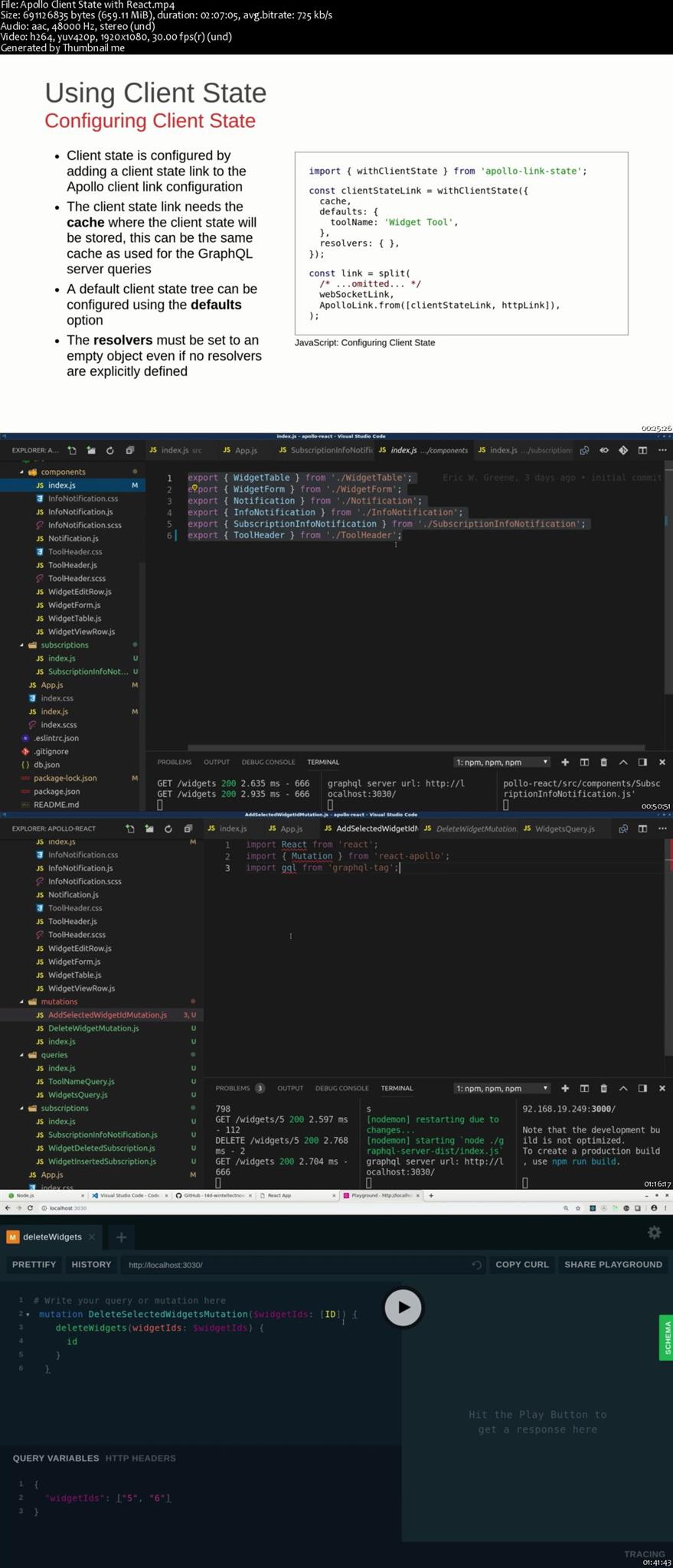 Apollo Client State with React
