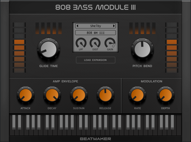 BeatMaker 808 Bass Module III v3.1.0 AU VST VST3 MacOSX