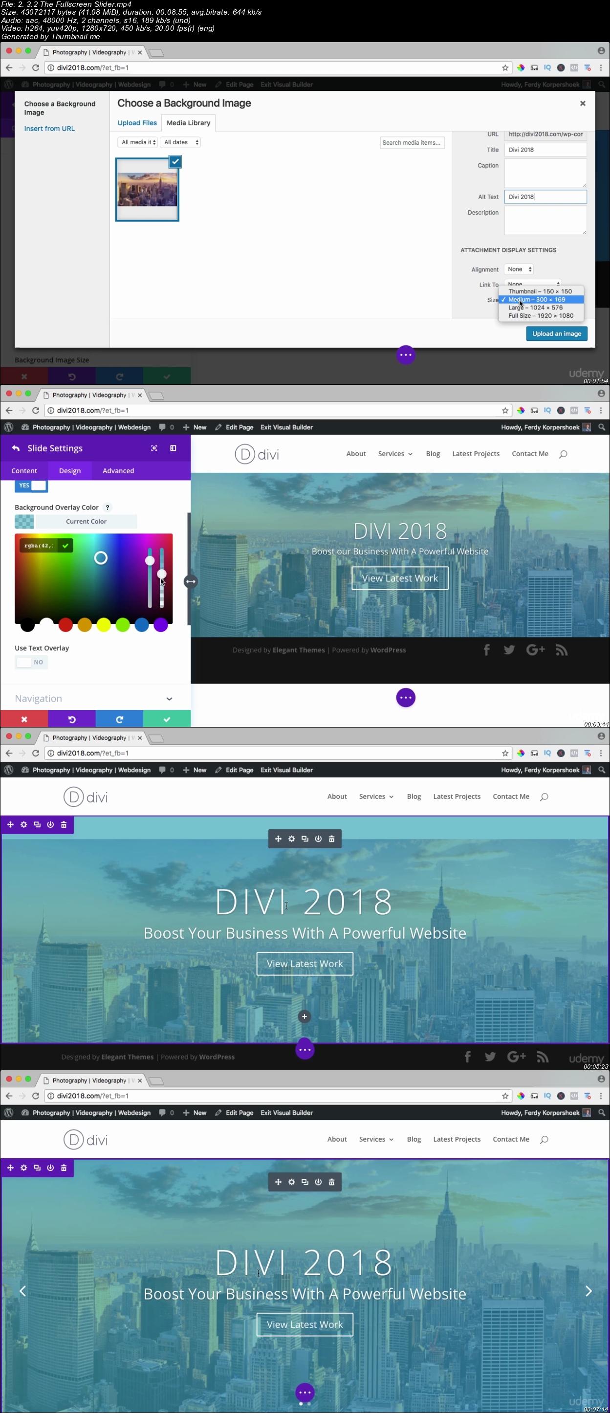 How To Make A WordPress Website with the Divi Theme