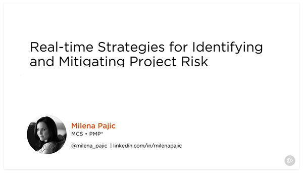 Real-time Strategies for Identifying and Mitigating Project Risk