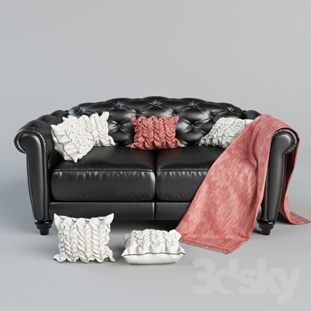 Sofa Natuzzi Editions B873 with pillows