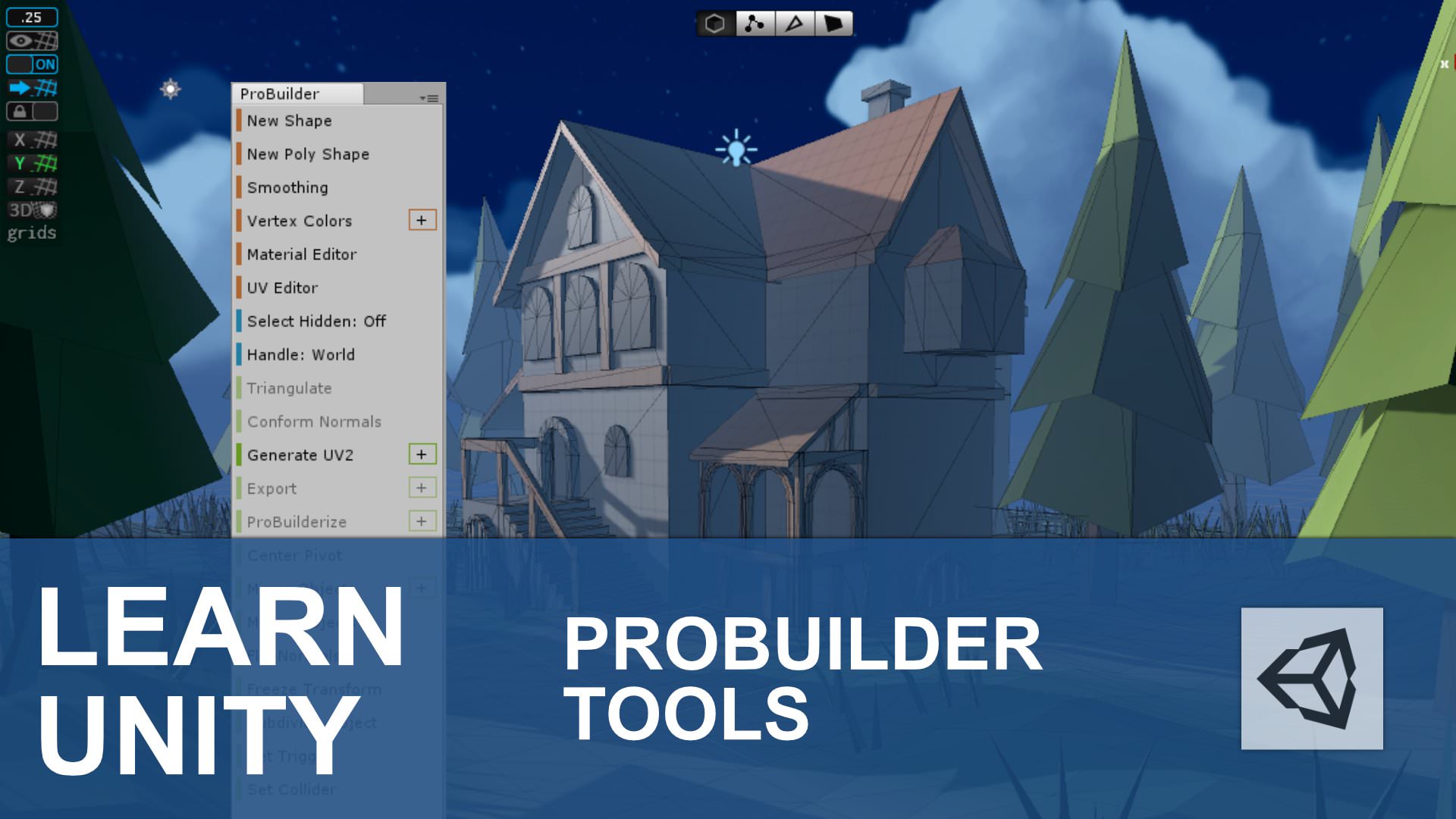 Skillshare – Unity 3D Probuilder Tools essentials