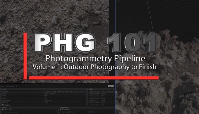 VFX for FilmMakers – Photogrammetry Pipeline: Volume1: Outdoor Photography to finish