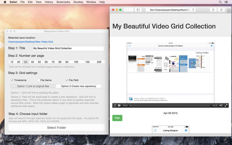 Responsive Video Grid 3.10 Multilangual MacOSX