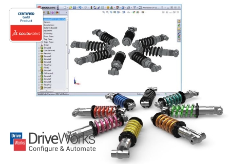 DriveWorks Pro V15 SP2 for SolidWorks 2010-2017 x86/x64