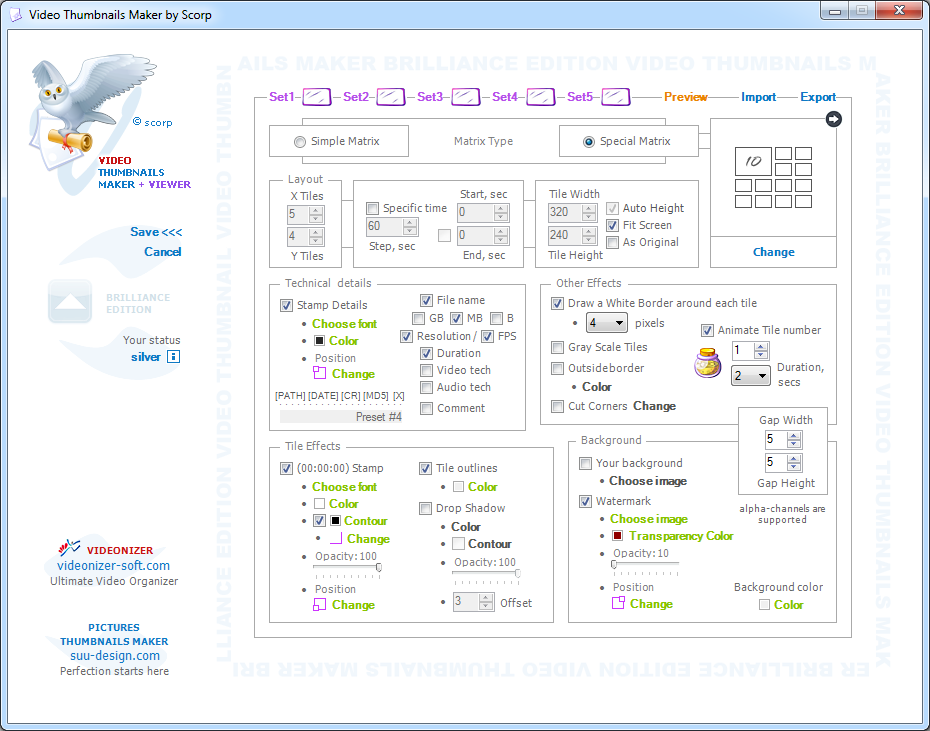 Video Thumbnails Maker Platinum 10.0.0.5 Multilingual