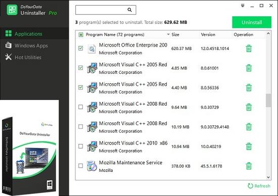 DoYourData Uninstaller Pro 2.0