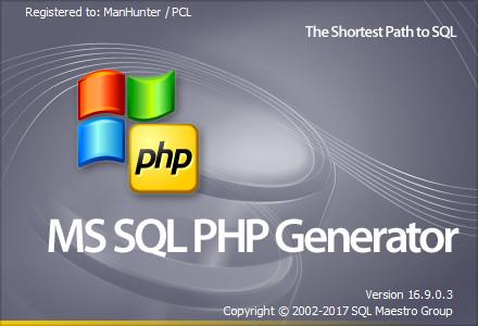 MS SQL PHP Generator Professional 17.10.0.1 Multilingual