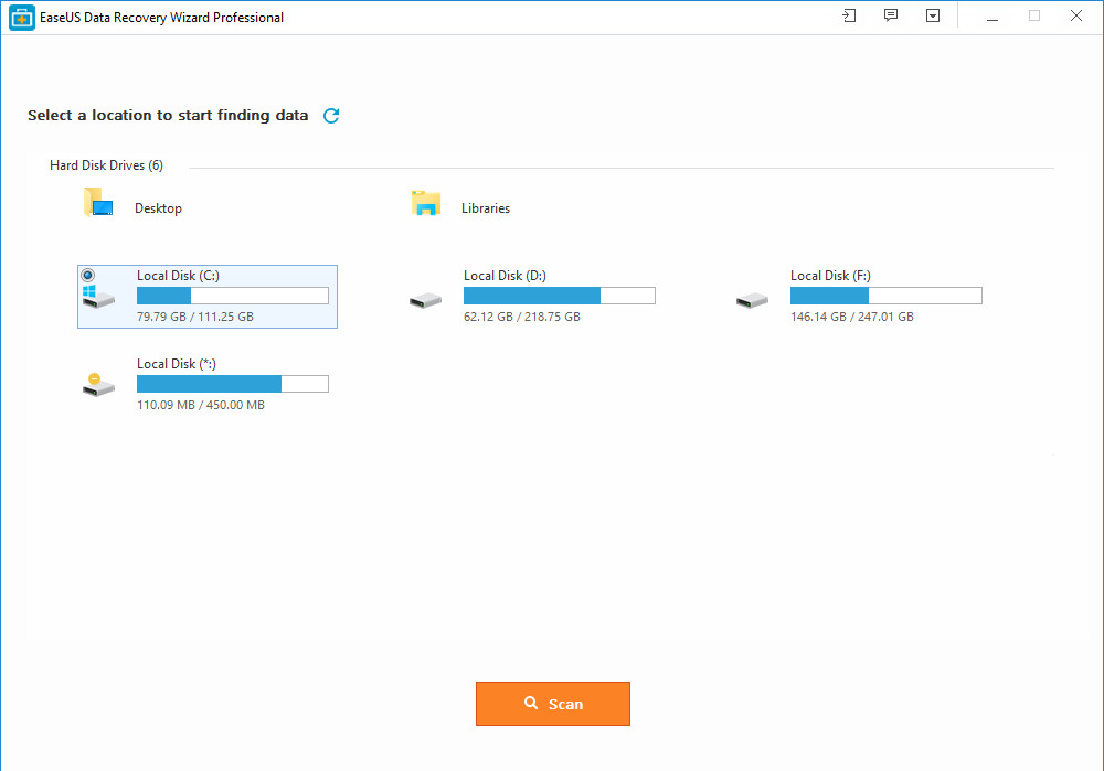 EaseUS Data Recovery Wizard Technician / Professional 11.0.0 Multilingual