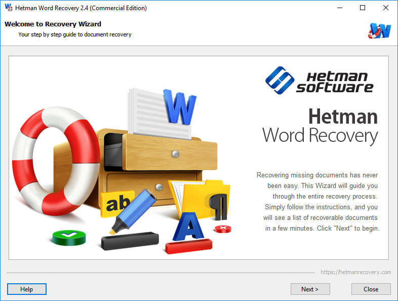Hetman Word Recovery 2.4 Multilingual + Portable