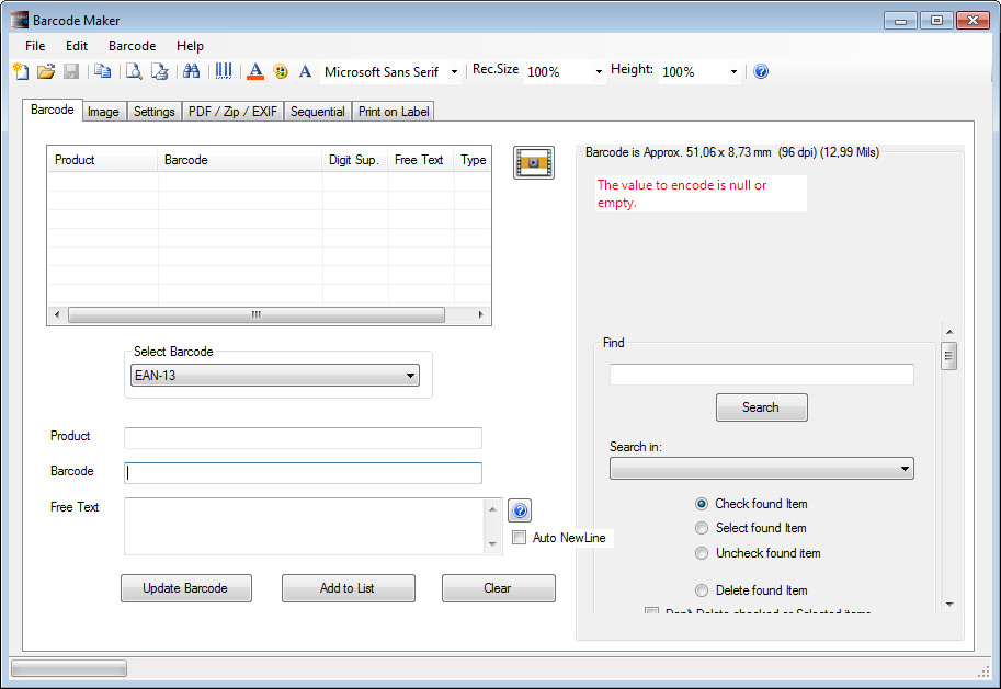 Barcode Maker 8.40