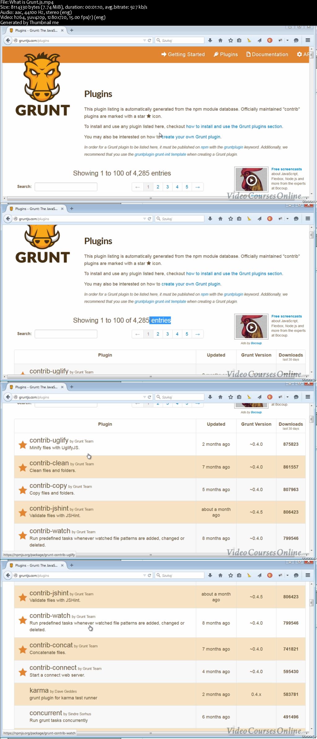 GRUNT js - Automate web development tasks and save your time