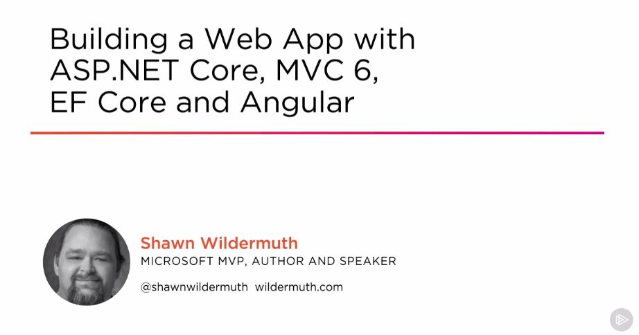 Building a Web App with ASP.NET Core, MVC 6, EF Core, and Angular