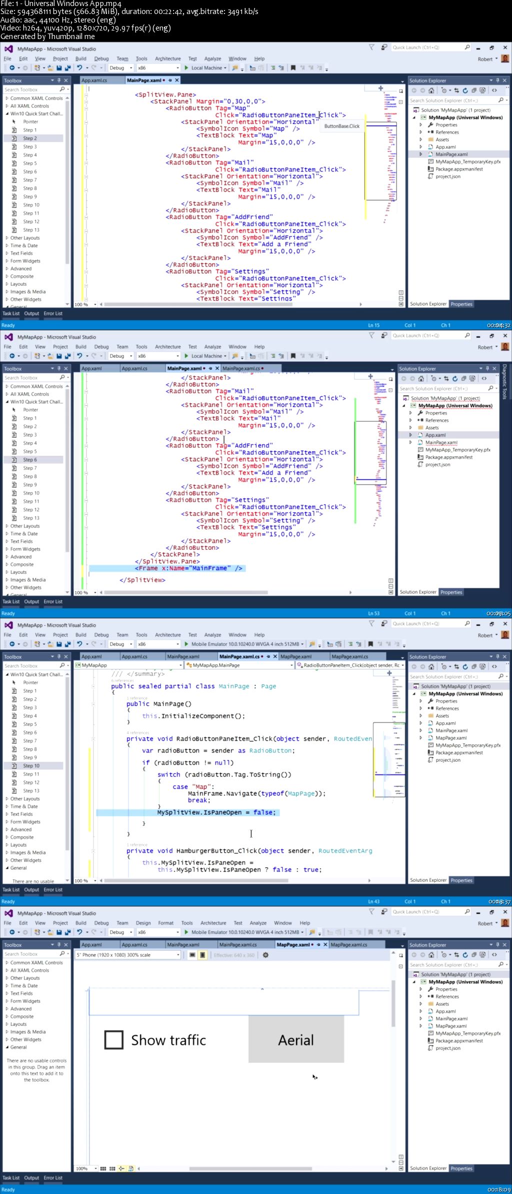 Quick Start Challenge: Universal Windows Apps in Visual Studio