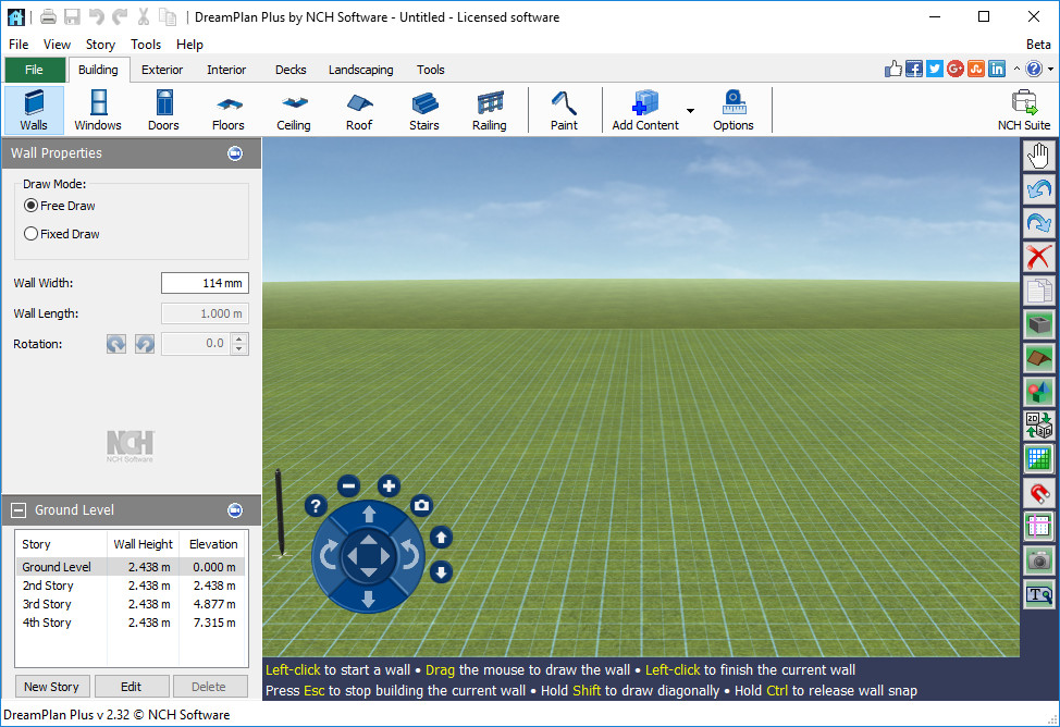 NCH DreamPlan Plus 3.0 Beta