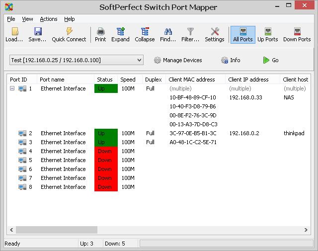 SoftPerfect Switch Port Mapper 2.0.7 + Portable