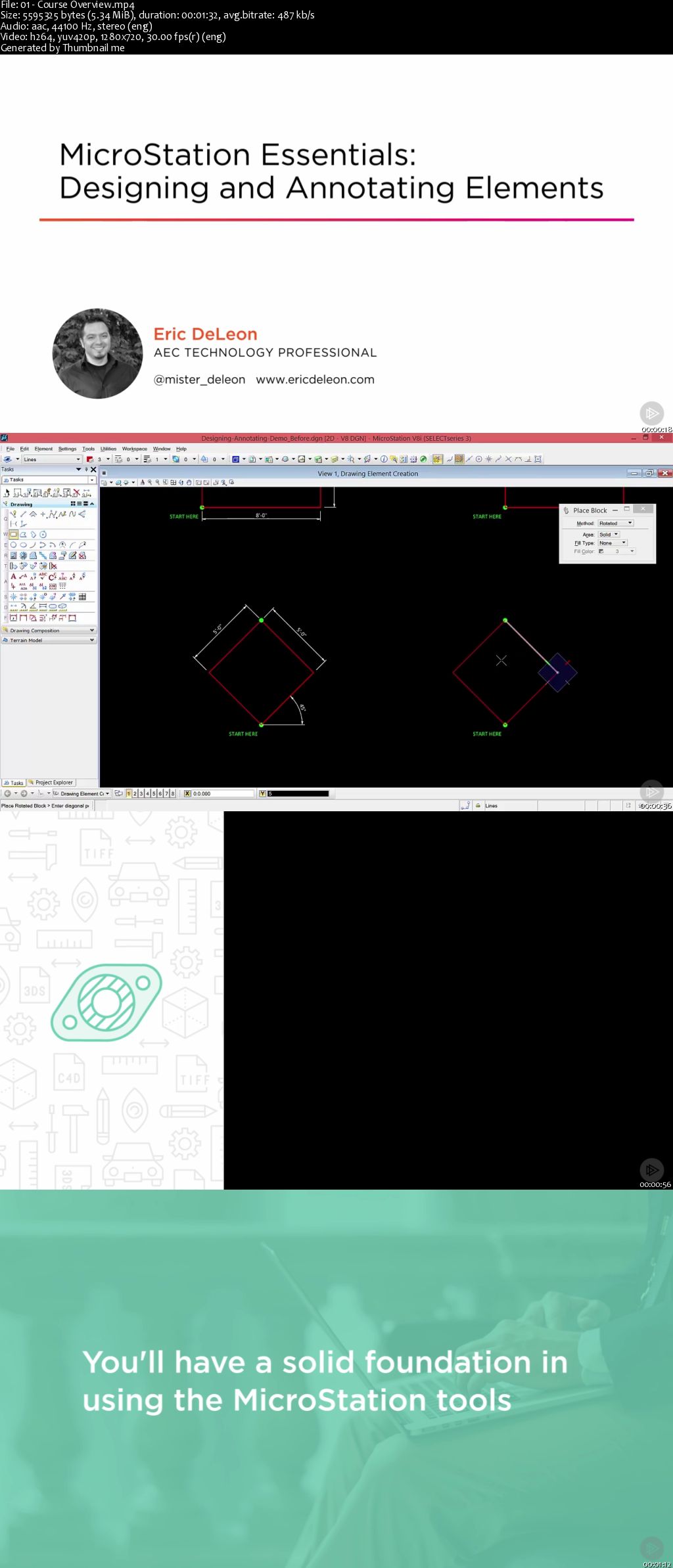 MicroStation Essentials: Designing and Annotating Elements