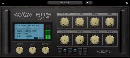 Nomad Factory 80s Spaces v1.0.1 WiN / OSX