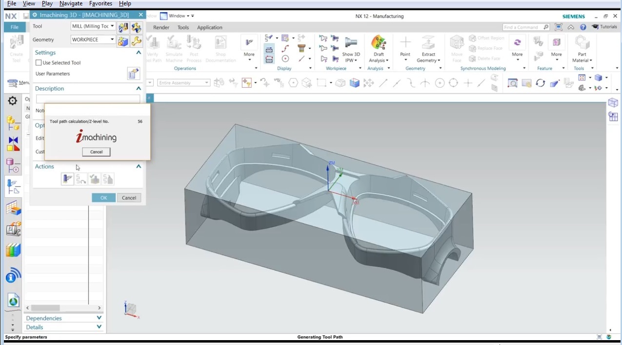 iMachining 1.0.4 for Siemens PLM NX 9.0-12.0