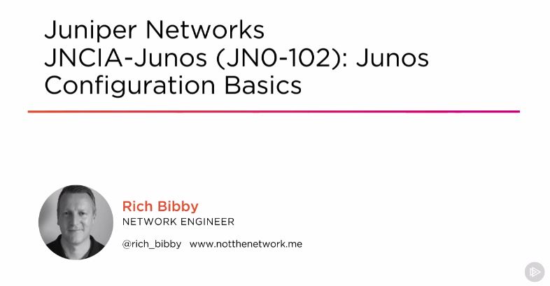 Juniper Networks JNCIA-Junos (JN0-102): Junos Configuration Basics