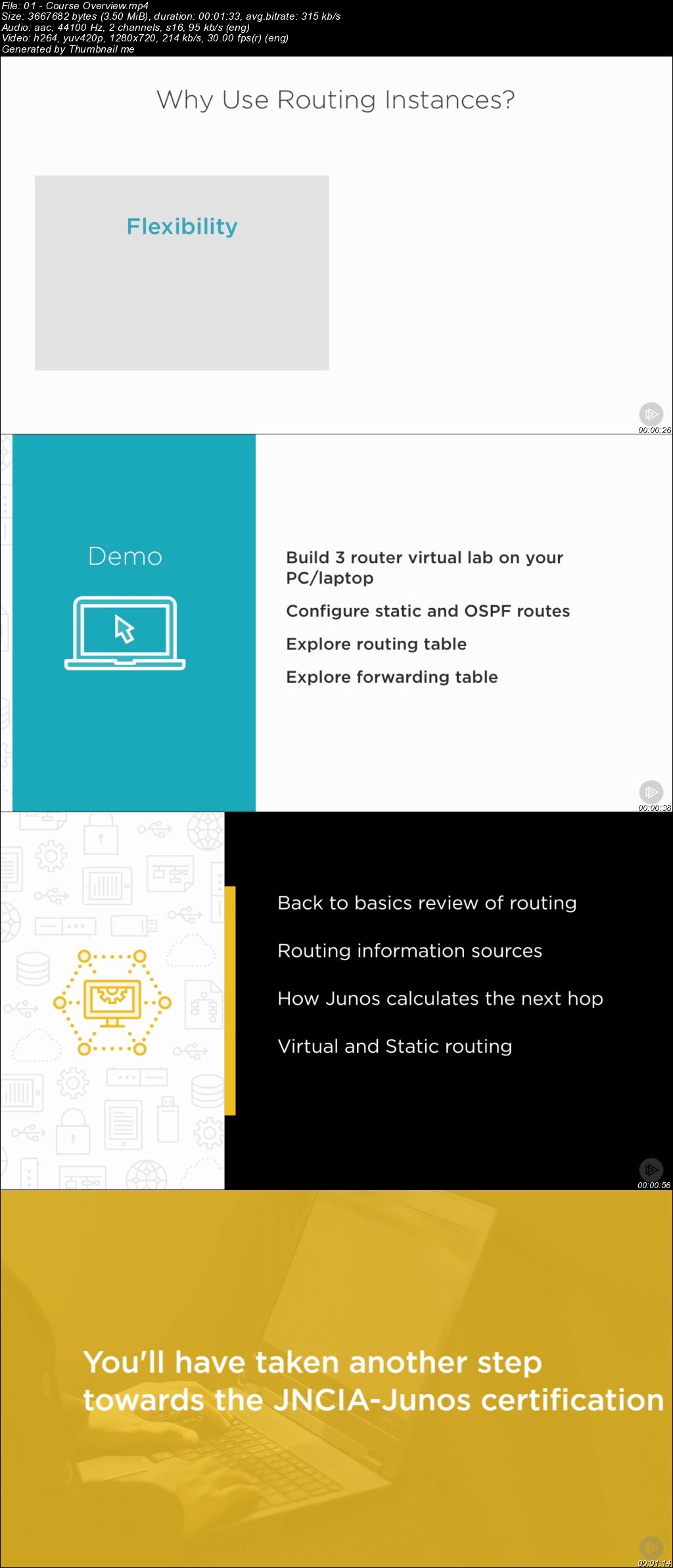 Juniper Networks JNCIA-Junos (JN0-102) - Routing Fundamentals