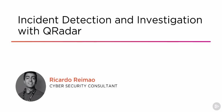 Incident Detection and Investigation with QRadar