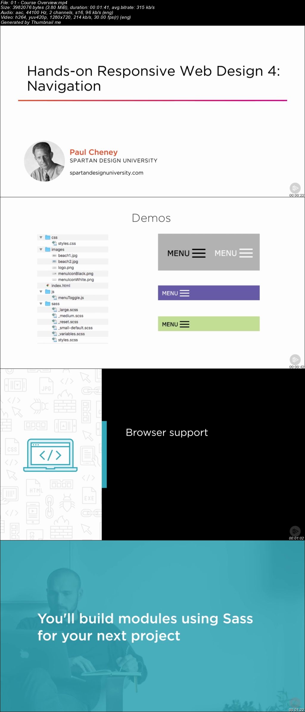 Hands-on Responsive Web Design 4: Navigation