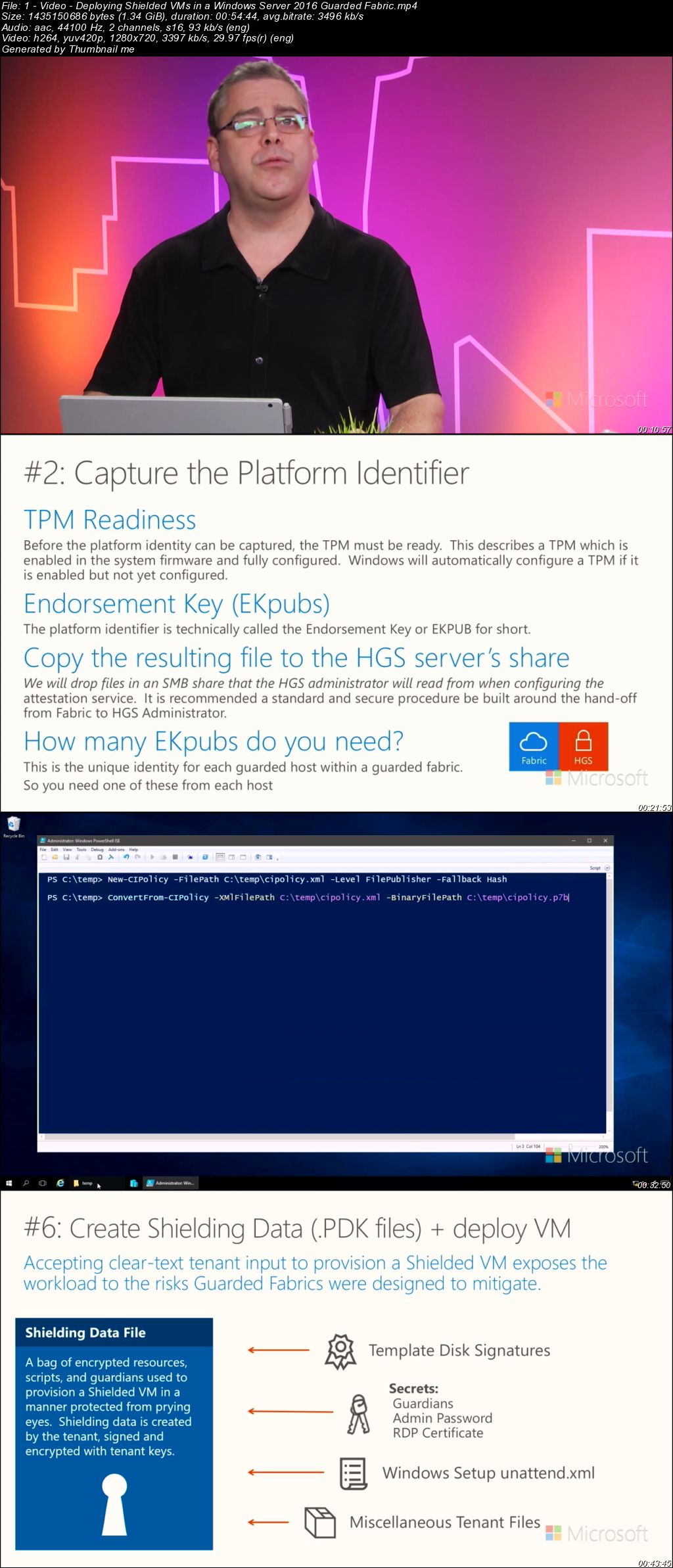 Deploying Shielded VMs and a Guarded Fabric with Windows Server 2016