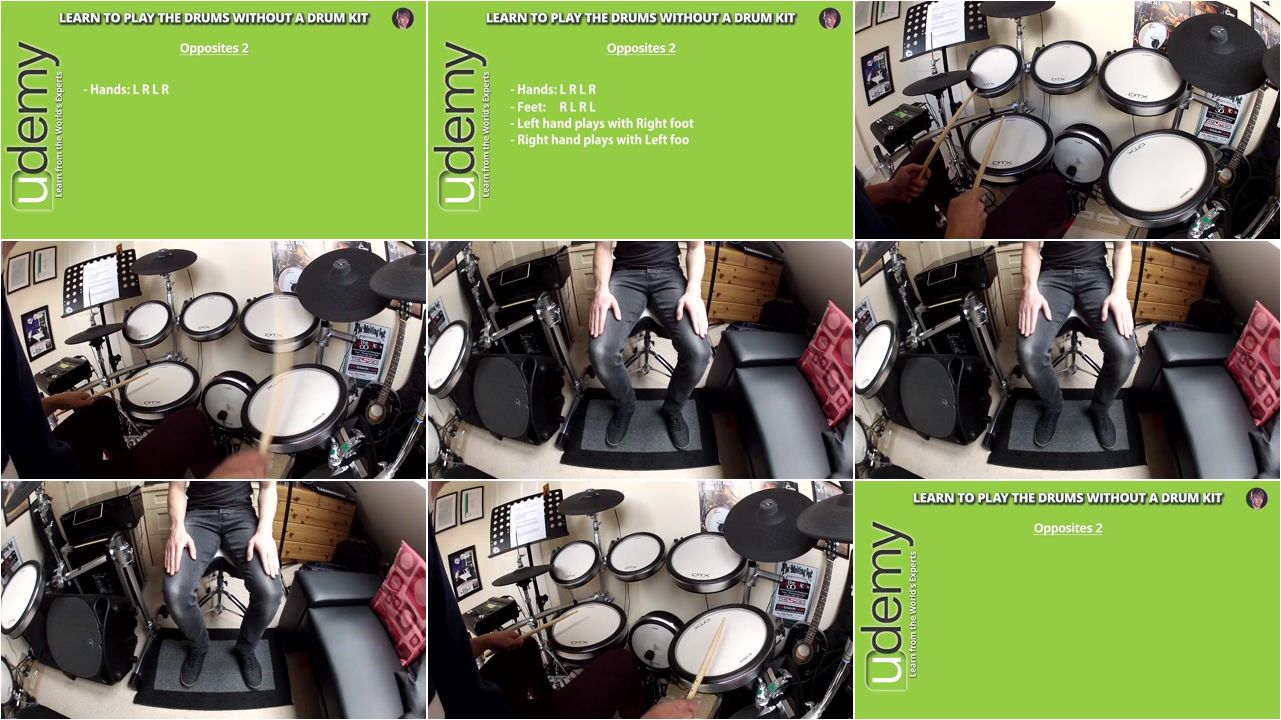 Learn To Play The Drums Without A Drum Kit