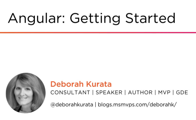 Angular: Getting Started