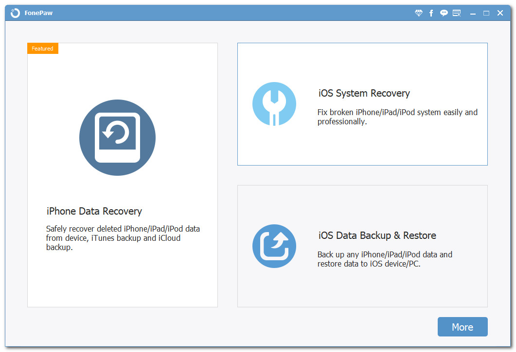 FonePaw iOS System Recovery 4.6.0 Multilingual