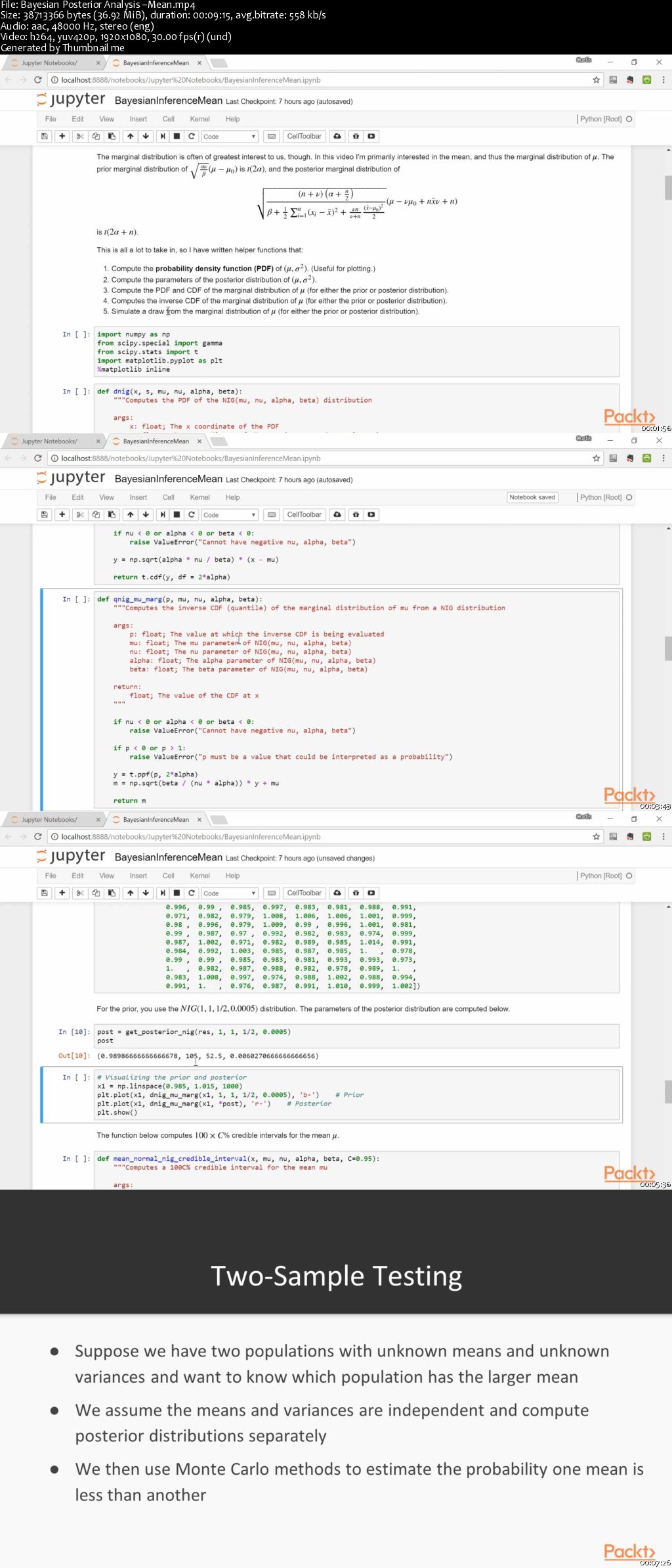 Training Your Systems with Python Statistical Modeling