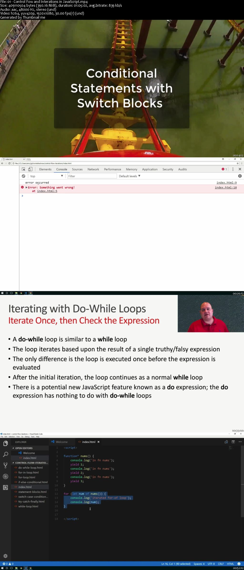 Control Fow and Interations in JavaScript