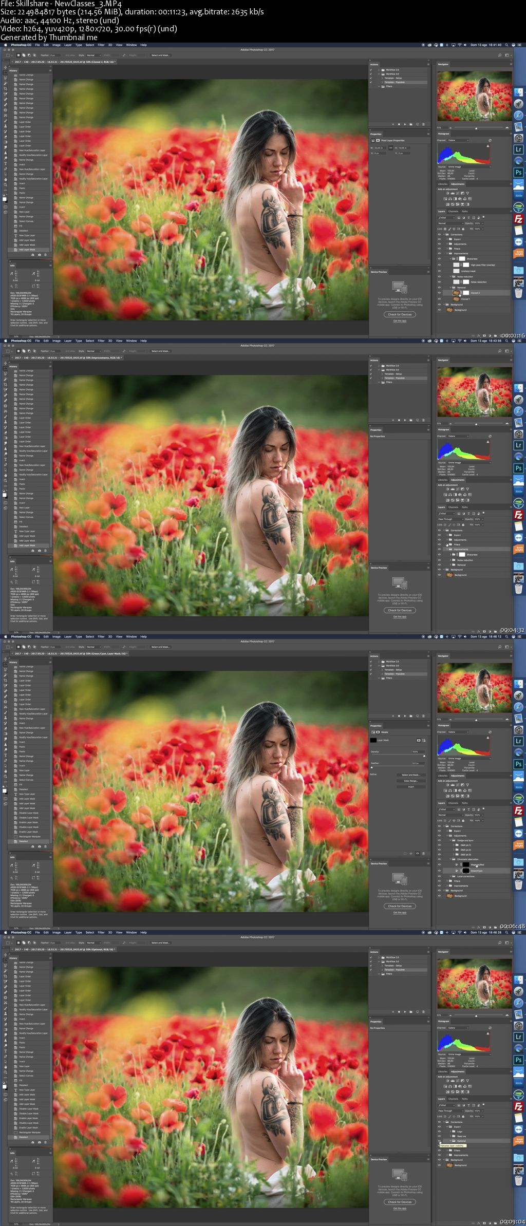 Complete Photoshop workflow for portrait photography: version 3.0 (PS actions included)
