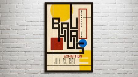 Photoshop: How to Design & Create a Vintage, Bauhaus Poster
