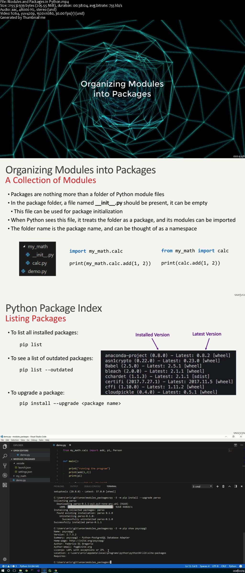 Modules and Packages in Python