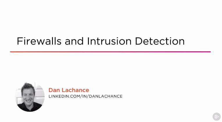 Firewalls and Intrusion Detection