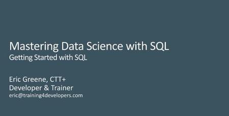 Getting Started with SQL