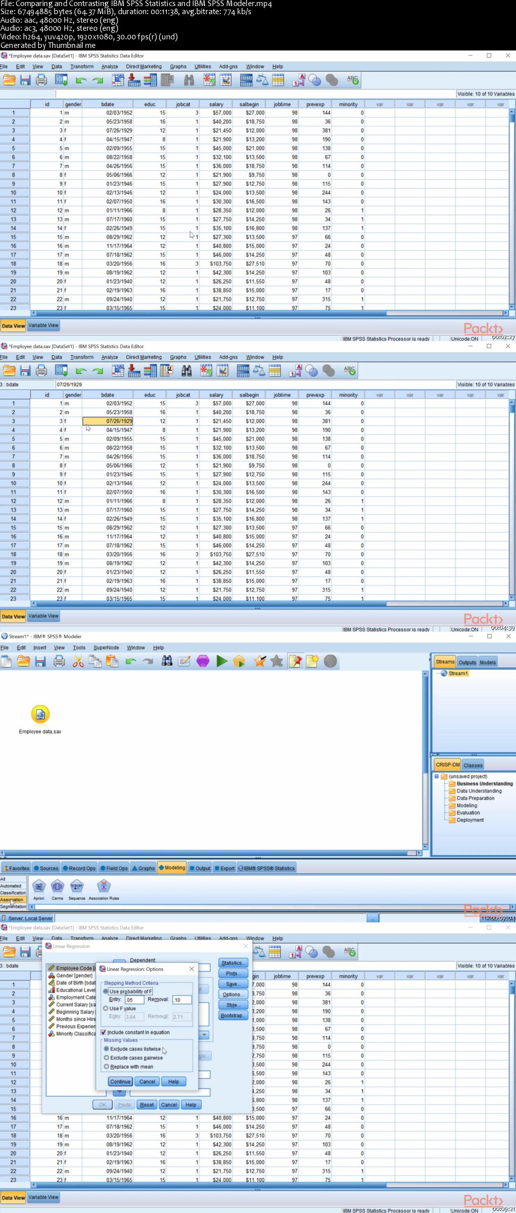 Advanced Statistics and Data Mining for Data Science