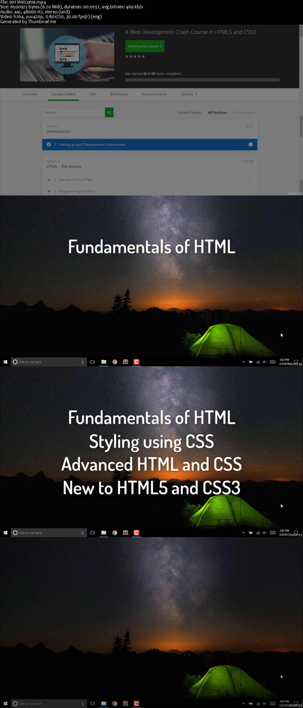 A Web Development Crash Course in HTML5 and CSS3