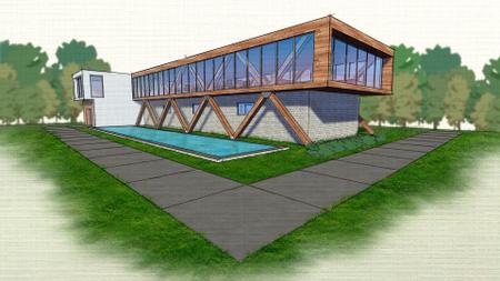 SketchUp: Concept Drawings with Photoshop