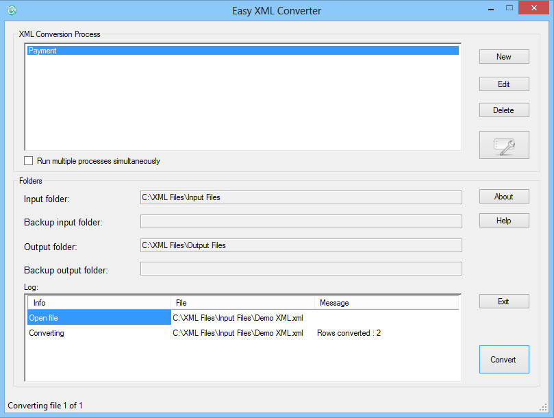 Easy XML Converter 1.3.2.0