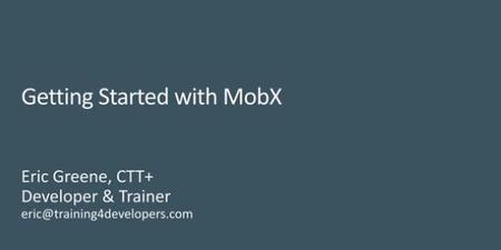 Getting Started with MobX