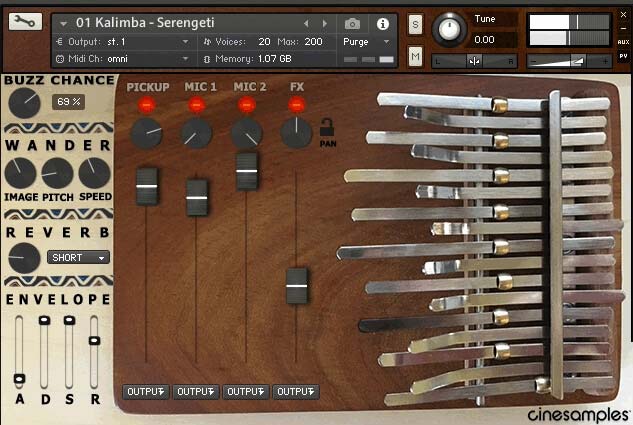 Cinesamples Kalimba KONTAKT