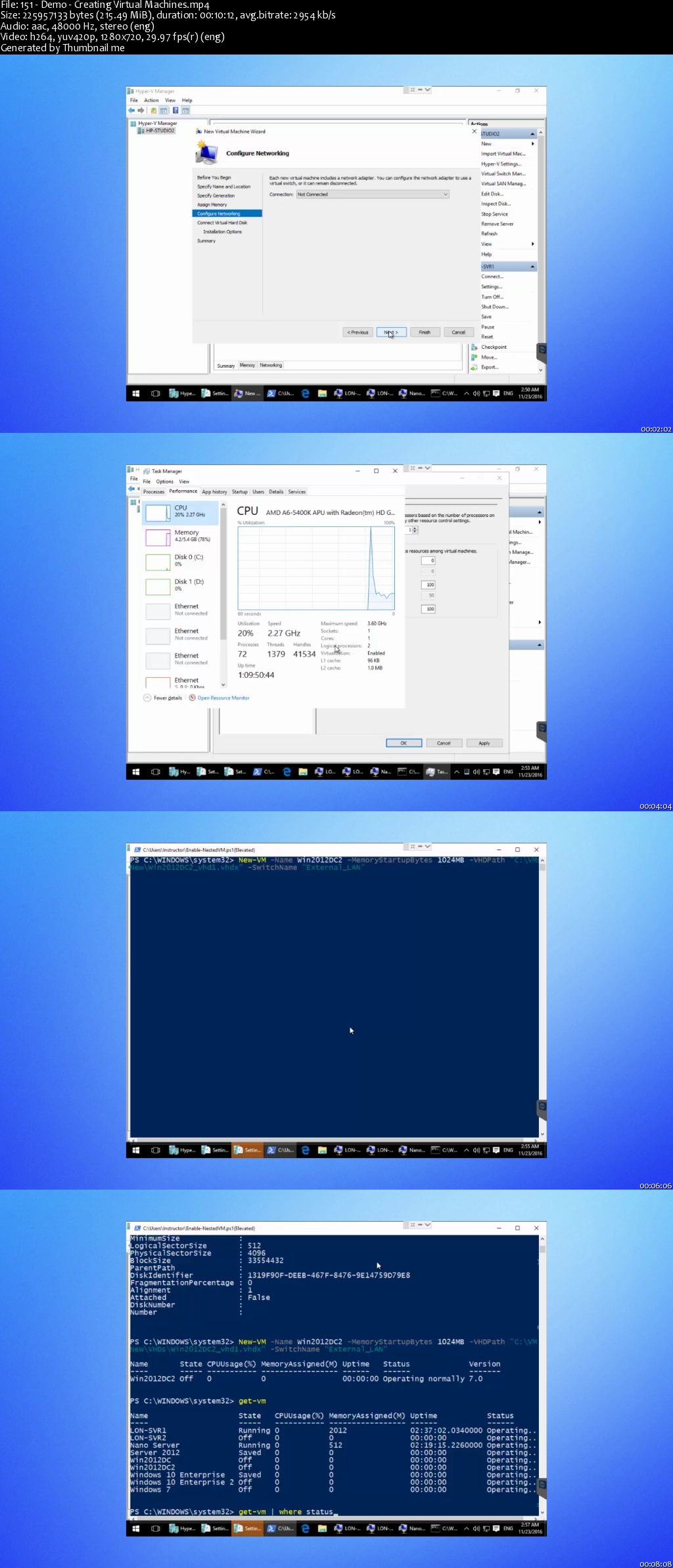 Microsoft 70-740: Installation, Storage, and Compute with Windows Server 2016 (Part Two)