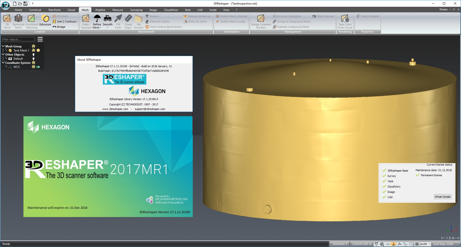 Technodigit 3DReshaper/Meteor 2017 MR1