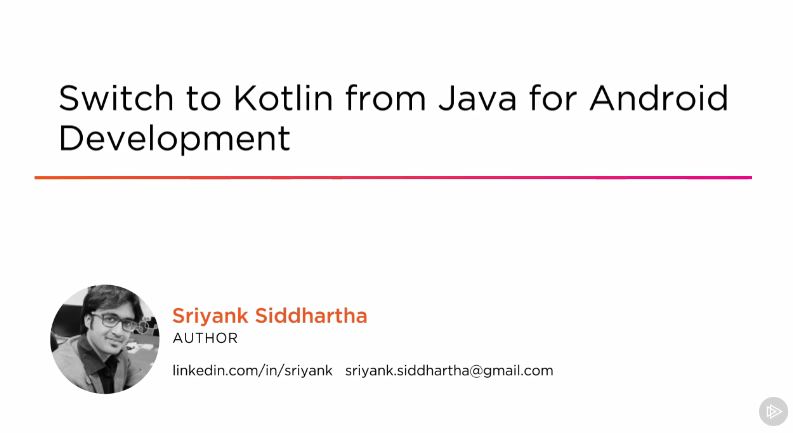 Switch to Kotlin from Java for Android Development